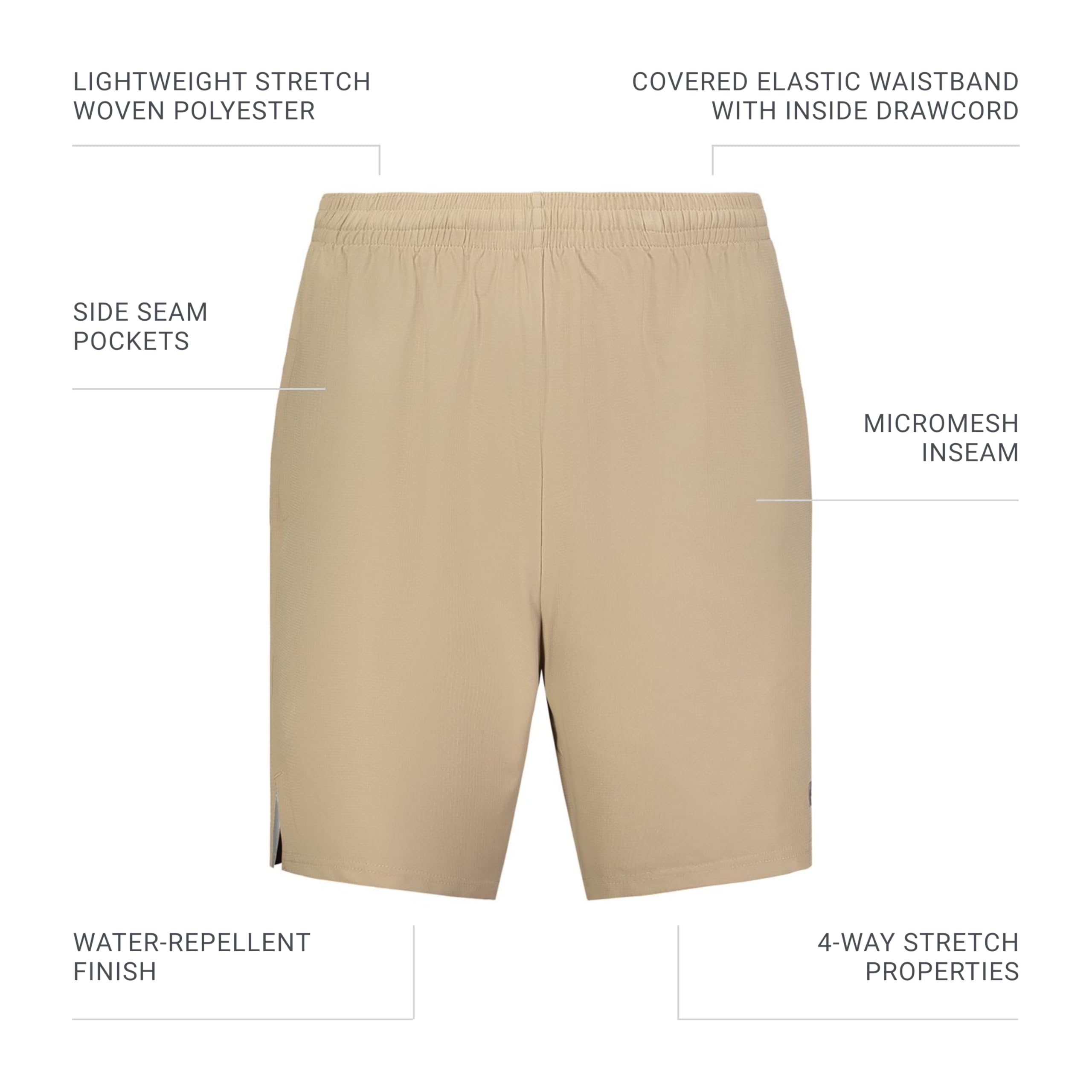 Russell Athletic - Legend - Pantaloncini in Tessuto Elasticizzato, Pantaloncini Uomo