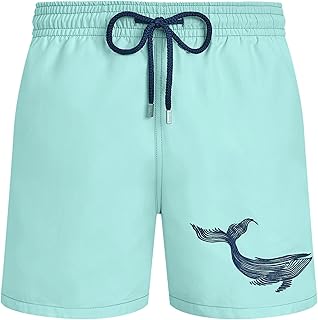 Swim Shorts Embroidered Whale