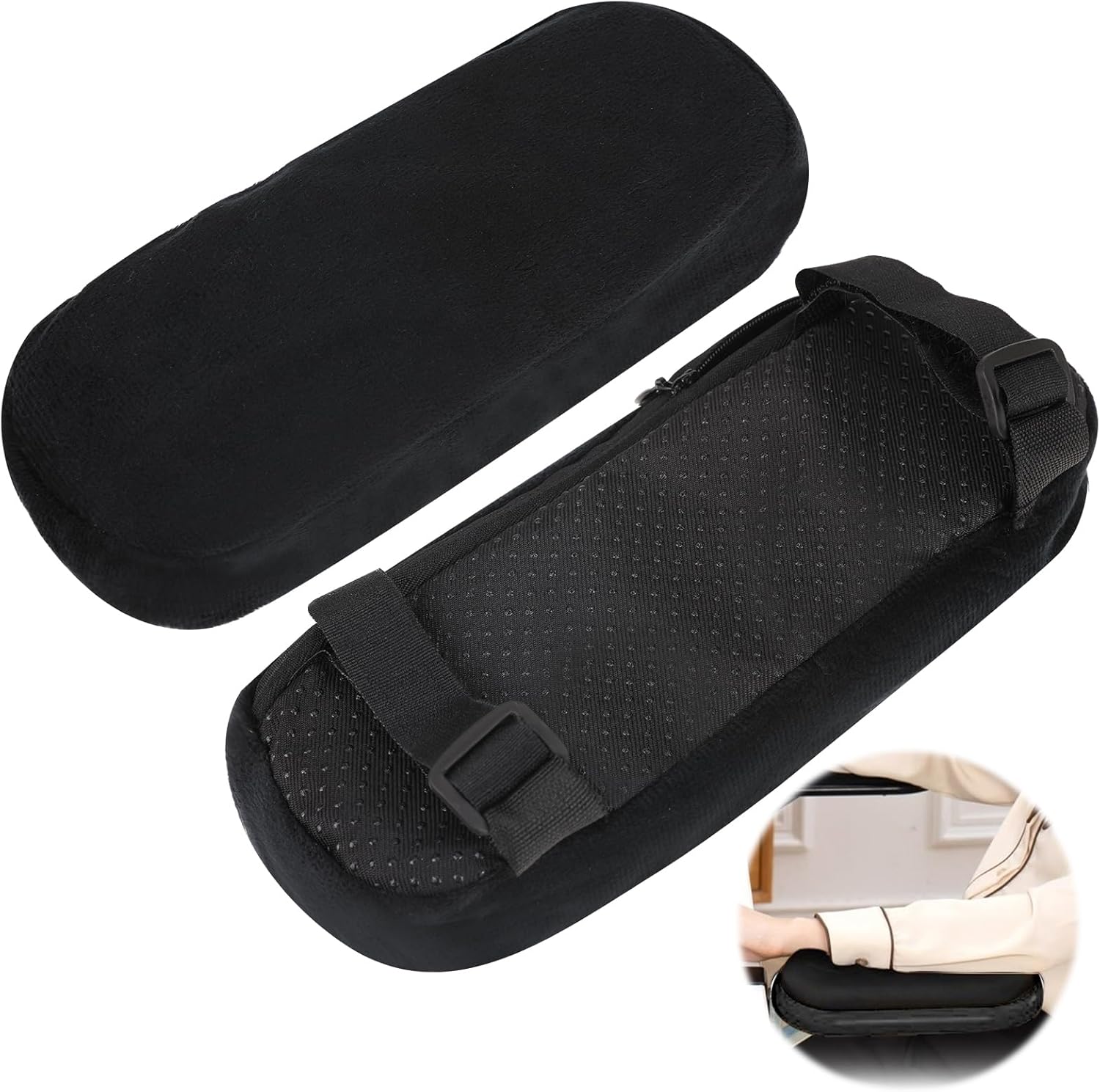 KALIONE Armrest Pads, Chair Arm Covers Cushions, Chair Armrest Pad