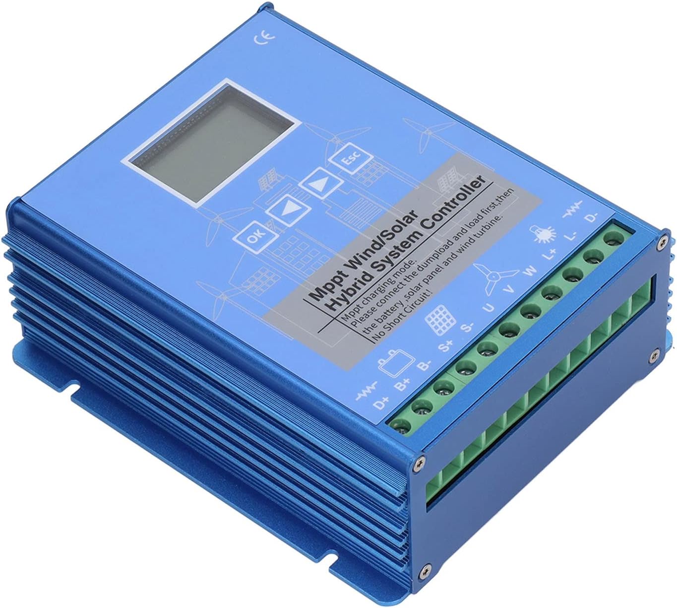 Renewable Energy Inverter Wind Solar Controller , Wind Solar Regulator Laderegler, Controller Digital Smart Regulator for System