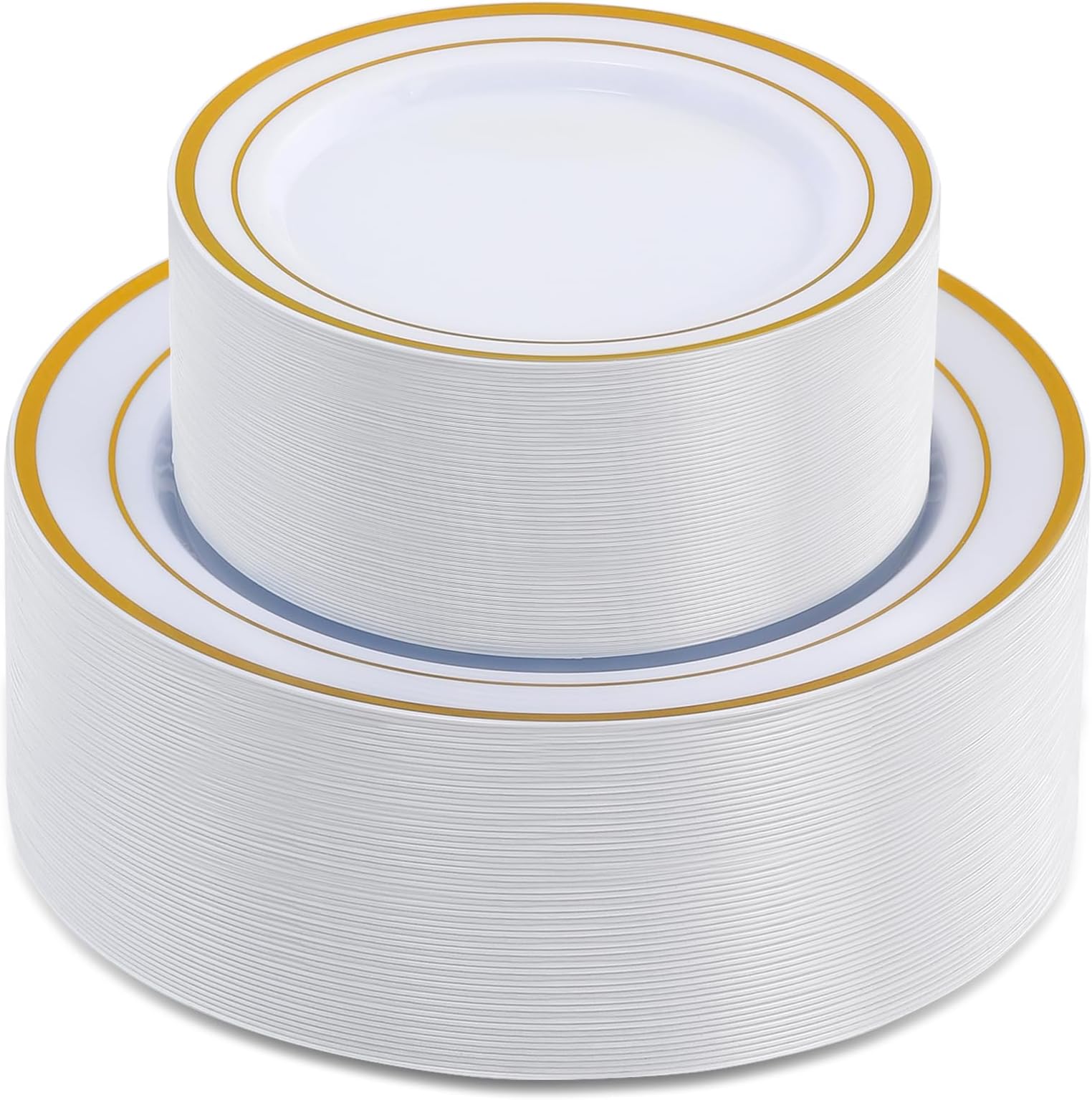 Masterpiece Premium Quality Heavyweight Plastic Plates 25