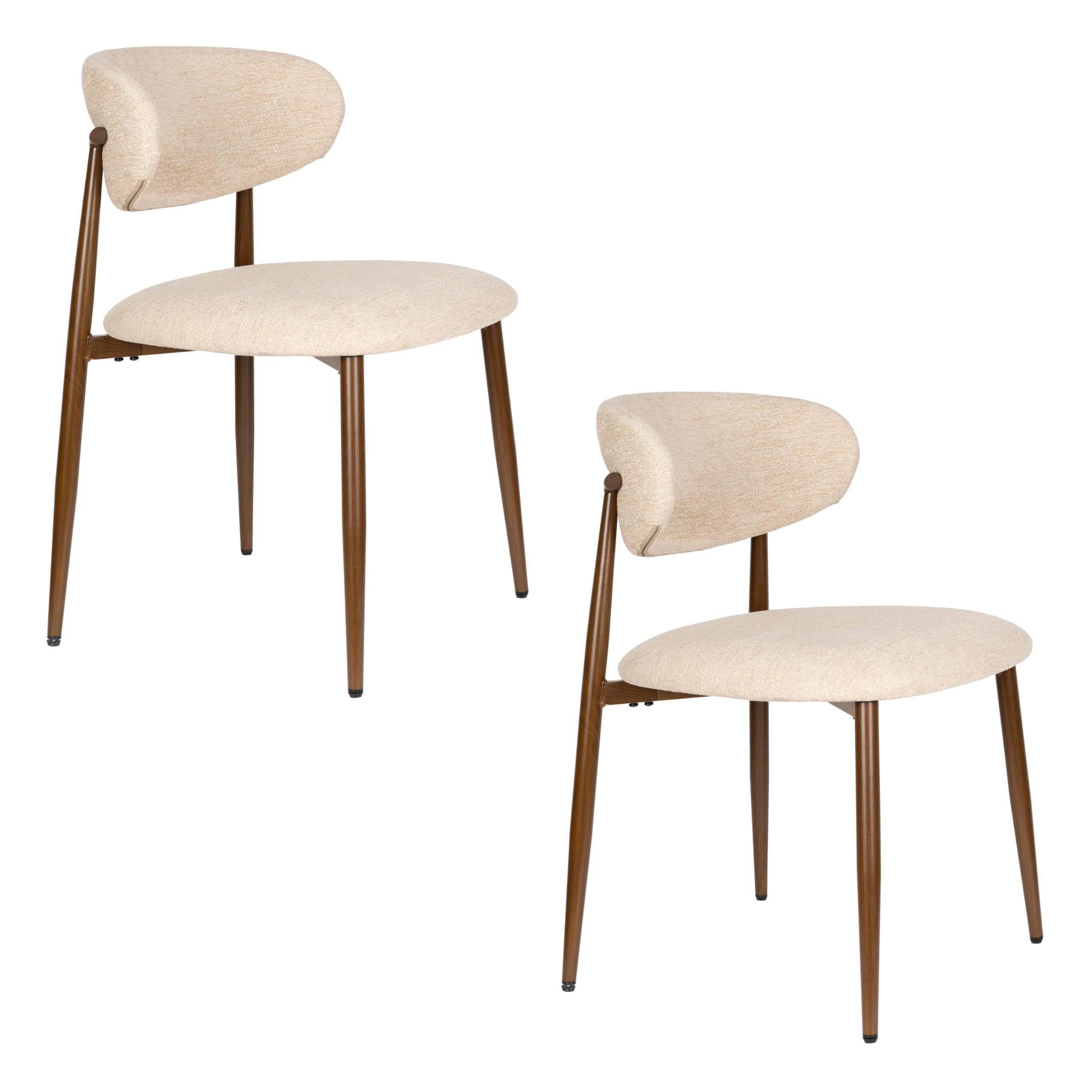 Noor Esszimmerstuhl Beige - 2 er Set