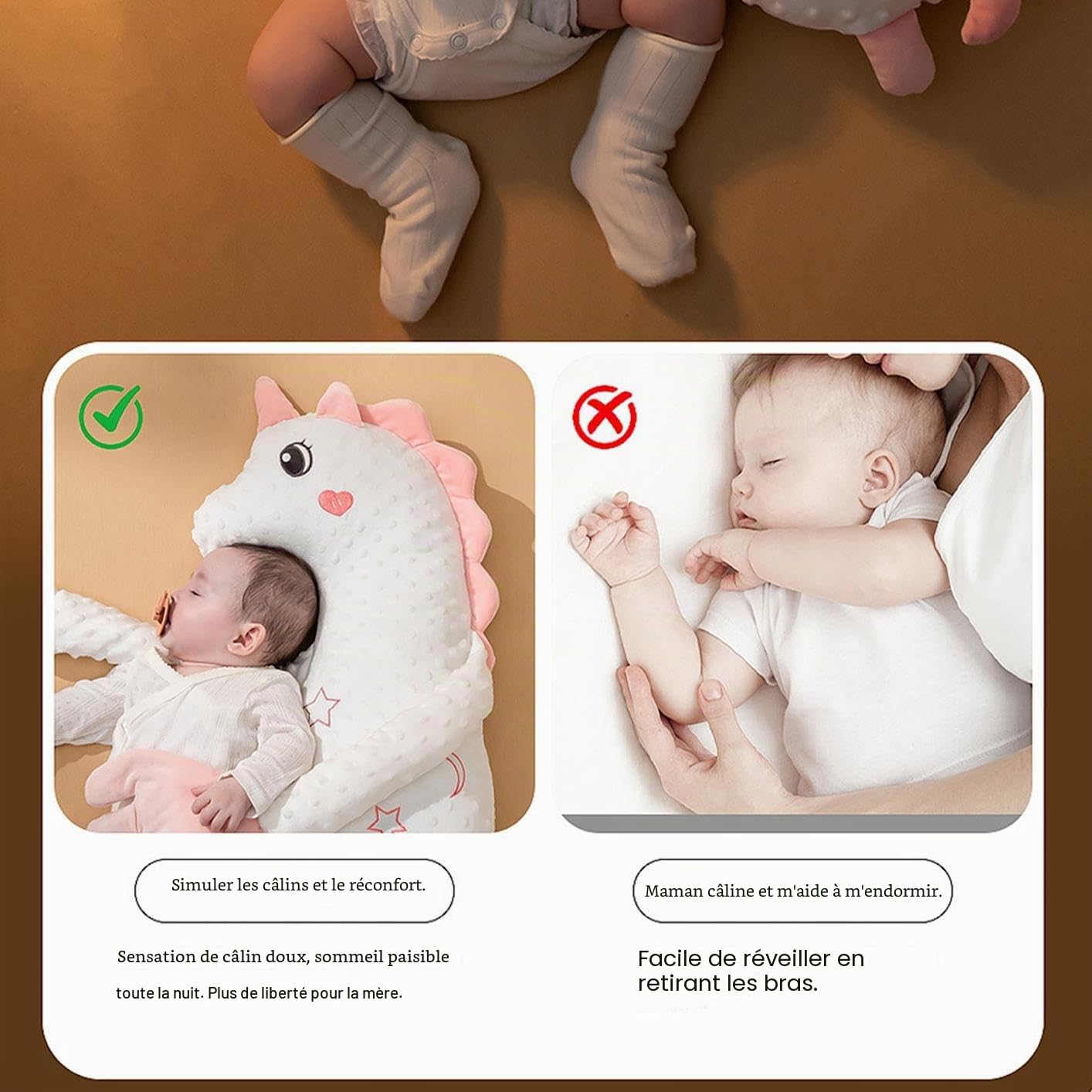 Baby Sleep Sachulta Palm Patting Electric Ripe Animal Sleep Apaise Apaisante Télécommande Vitesse Réglable Bébés Smart Automatique