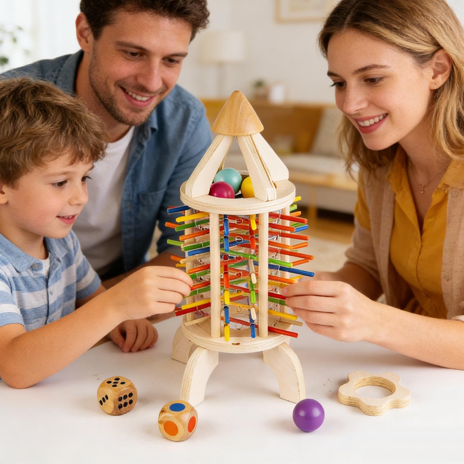 Cohetes de Puzzle de Aprendizaje y Actividades
