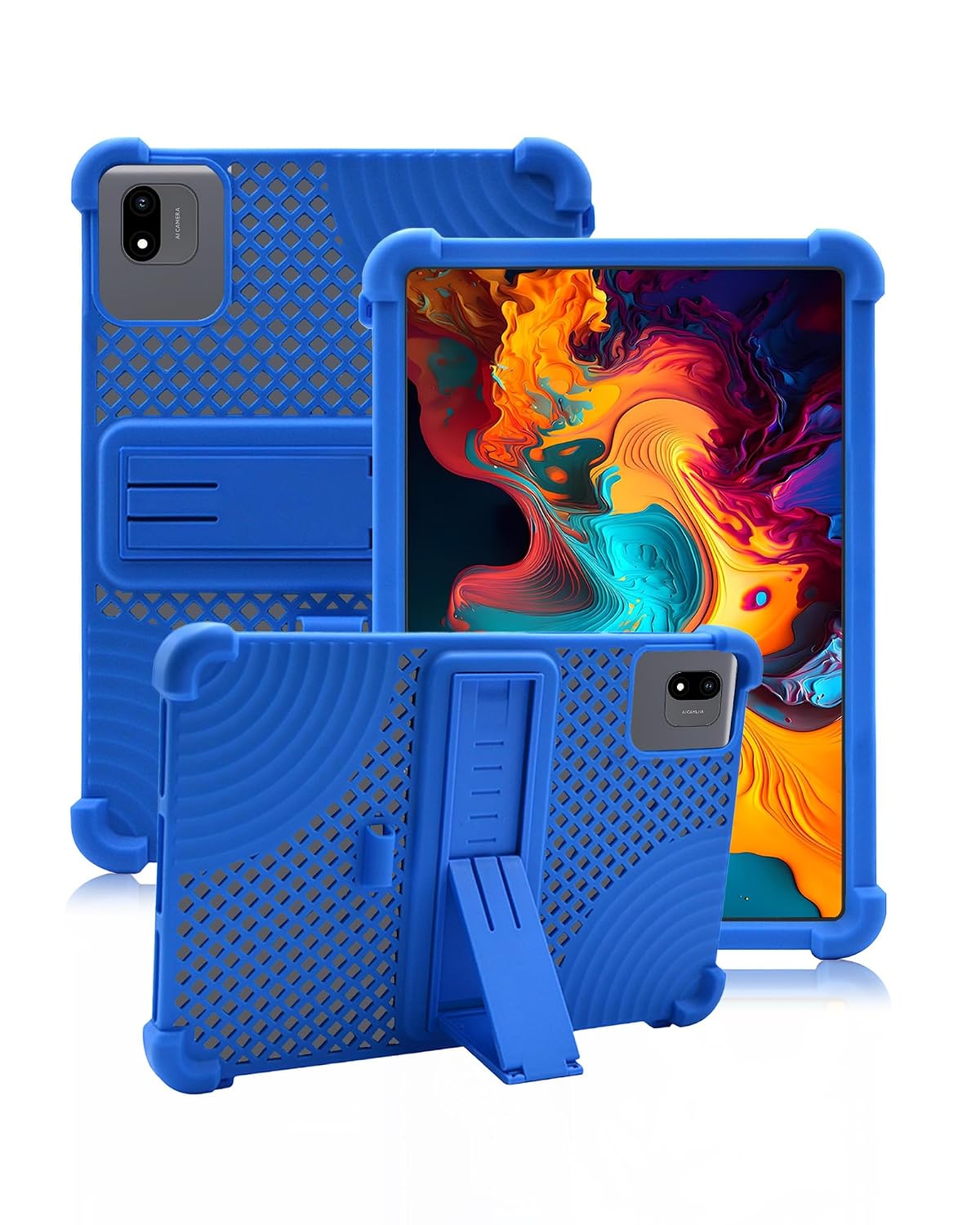 Case for Paaxoo A20 10.1 Inch Tablet, daunke Shockproof with Pen Slot, Waterproof, Anti-Scratch, Multi-Angle Stand, with Wrist Strap, Slim Durable, Black – Bild 9
