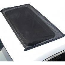 Magnetic Car Sunroof Shade Breathable Mesh, Car Window Shades for Camping, Sunroof Cover UV & Bug Protection, Car Camping Essentials for SUV Jeep, Quick Install Awning Side Windows Cover 3926 inch
