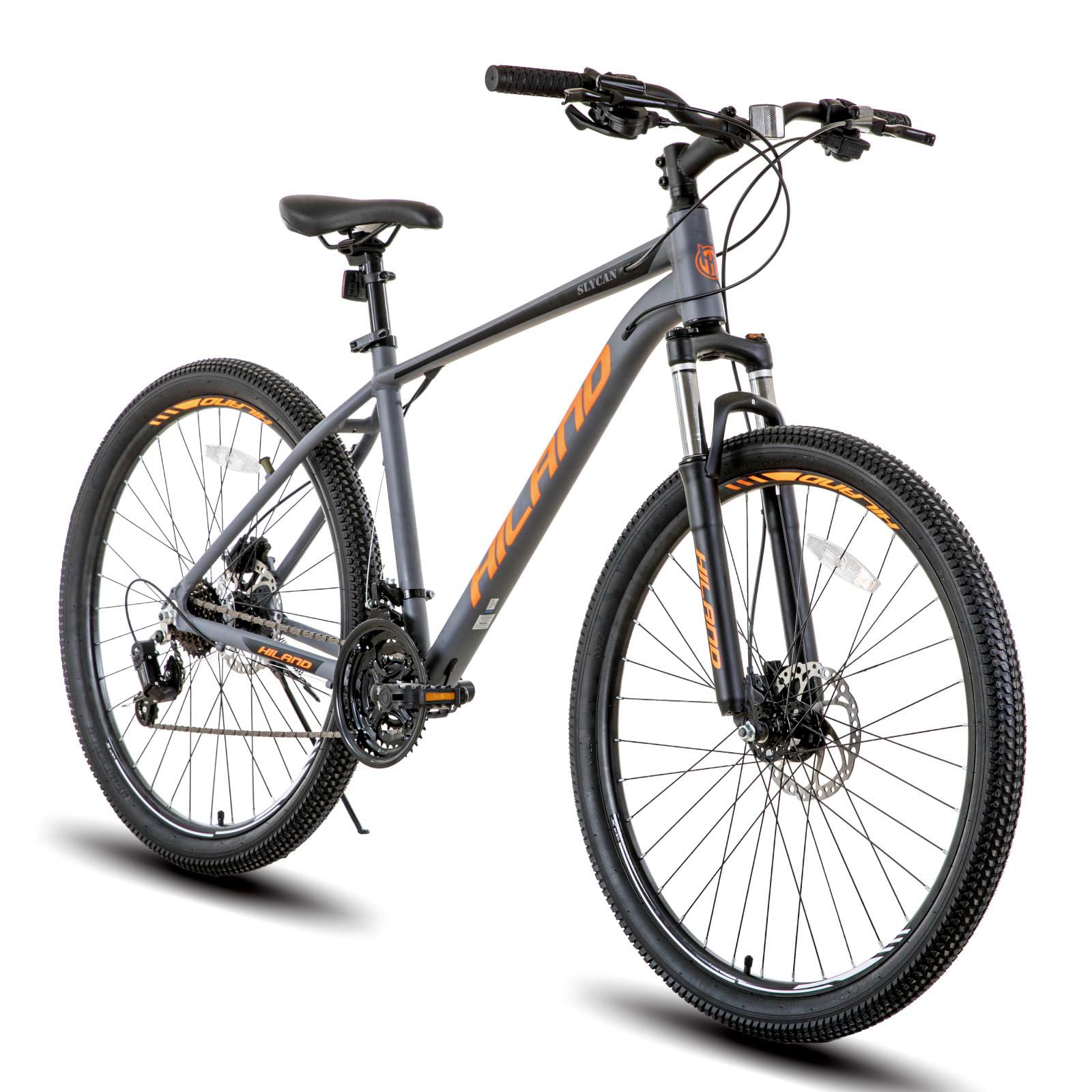 HILAND 27.5 Inch Mountain Bike, Aluminum Frame 21 Speed for Man