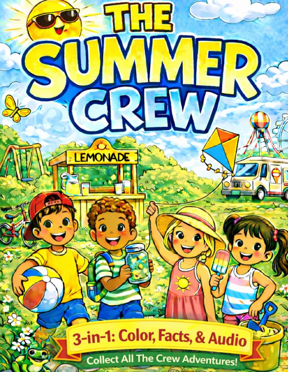 The Summer Crew 3-in-1: Color, Facts & Audio (StoryHeld Creations Crew Series 3-in-1: Color, Facts, & Audio)