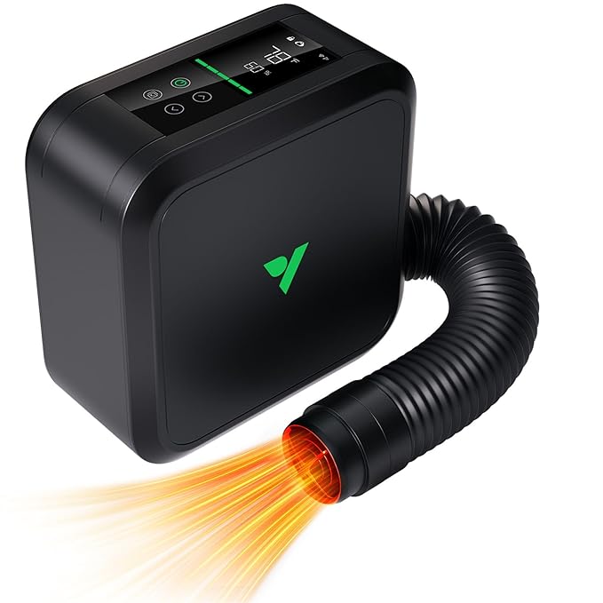 VIVOSUN AeroFlux Smart Grow Tent Heater with Thermostat