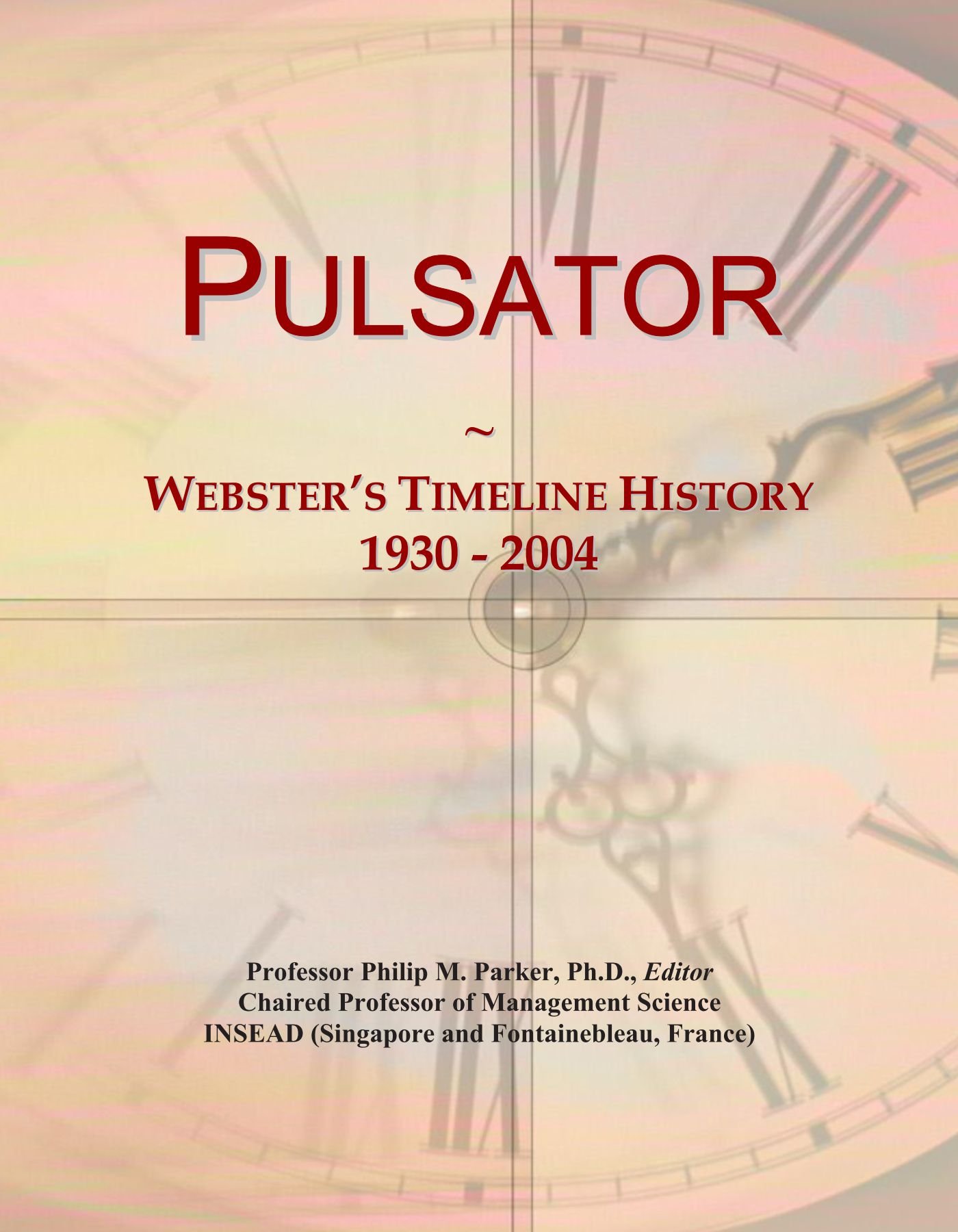 Pulsator: Webster's Timeline History, 1930 - 2004