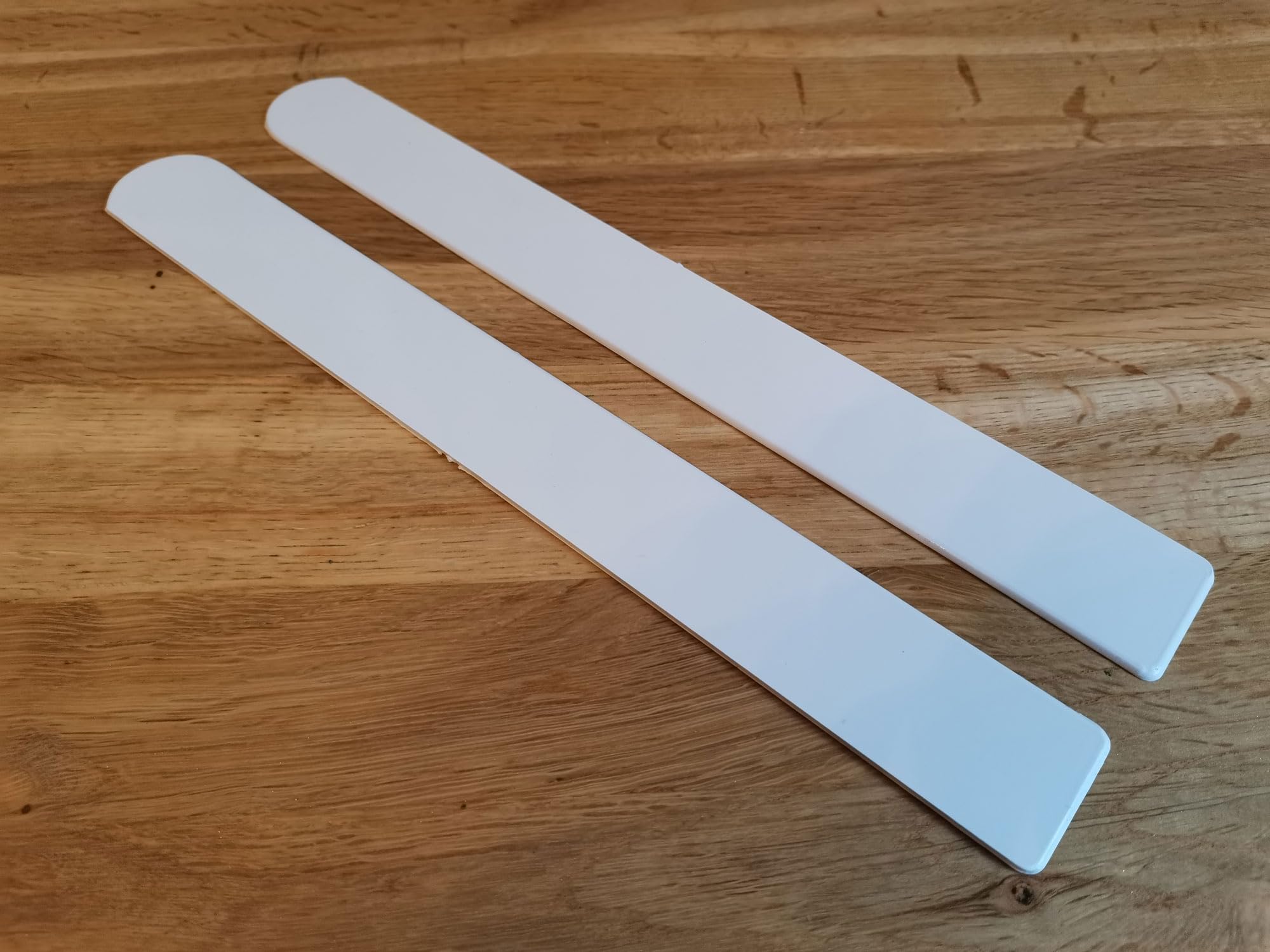 White UPVC Window Board/Cill Cover 2m Long 9mm Thick Plastic Window Sill Capping (End Caps Only)