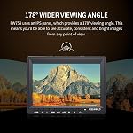 FEELWORLD FW759 7 Inch DSLR Camera Field Monitor with F550 2200mAh Battery HD Video Assist Slim IPS 1280x800 4K HDMI 1080p