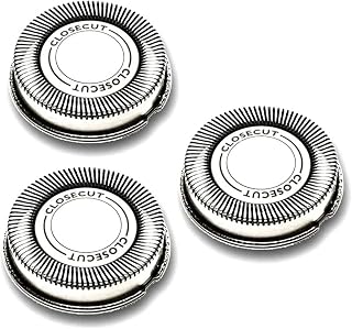 Cabezal de cuchilla de repuesto HQ4, Compatible con Philips, afeitadora Hq56 Hq55 Hq4+ Hq3 Hq6843 Hq300 Hq64 Hq916(1 set-HQ4)