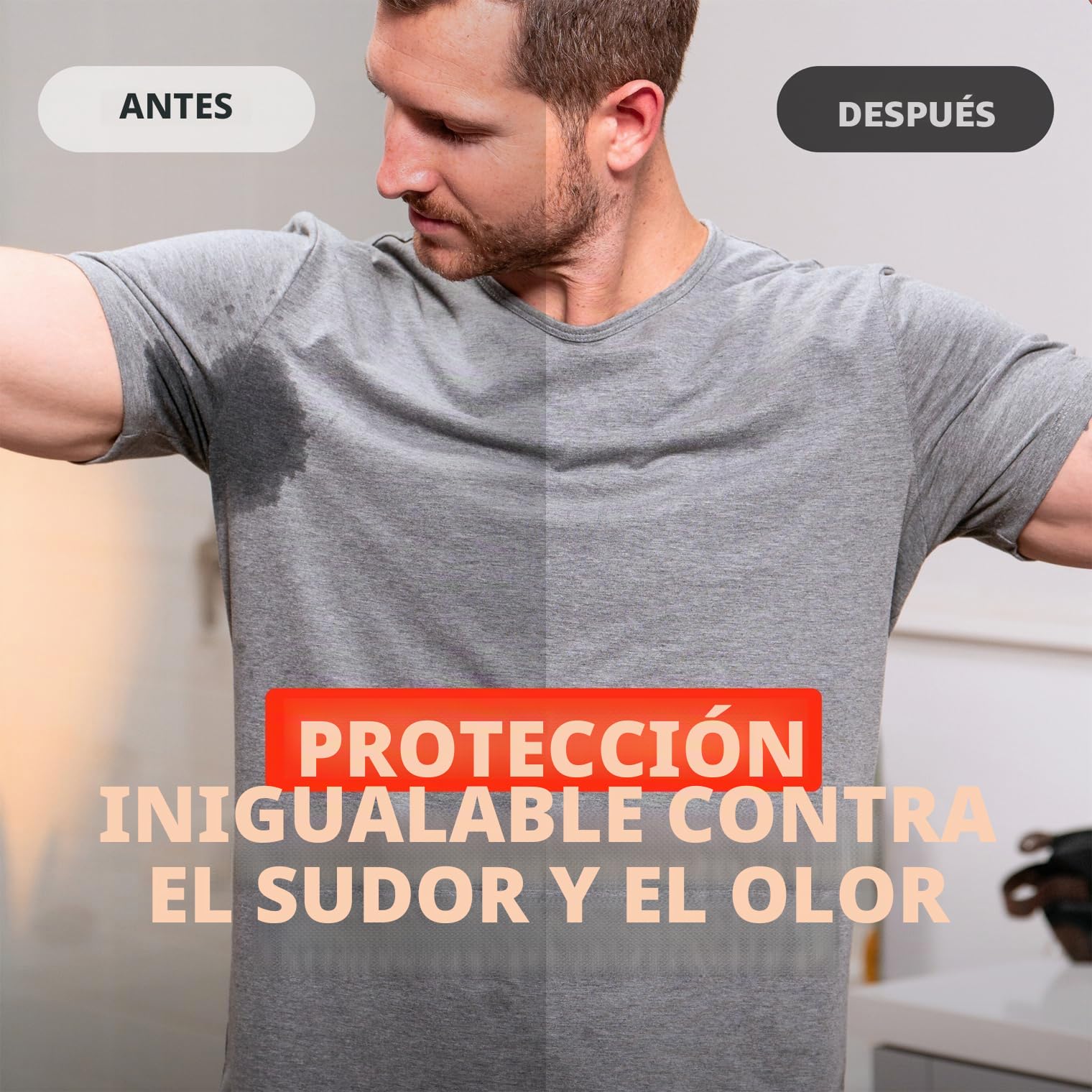 Sweat Block Antitranspirante en formato toallita extrafuerte para hiperhidrosis
