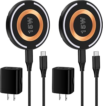 15W Wireless Charger Magnetic Charging Pad