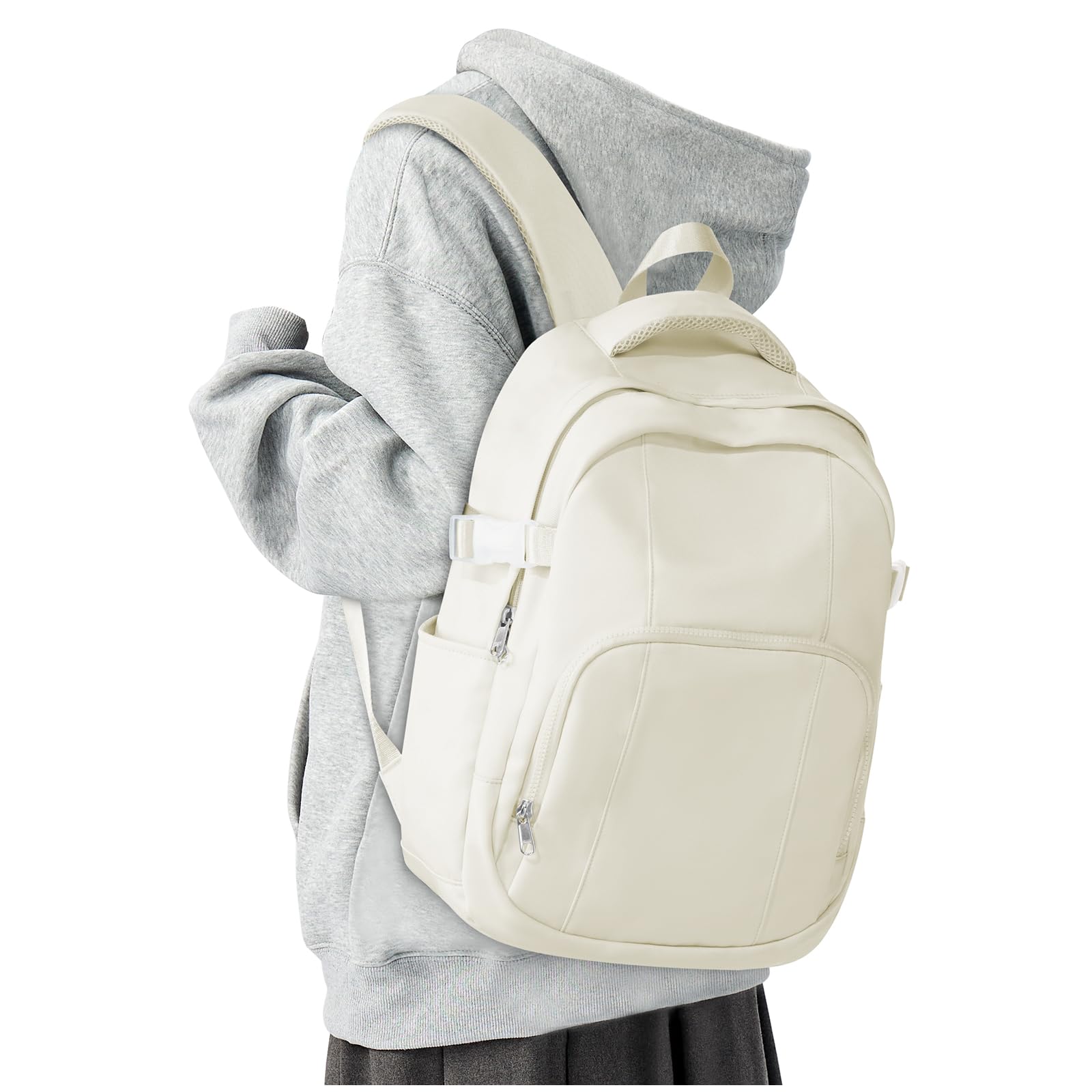 weradar Cute Backpacks for School Women Men, Lightweight Casual Daypack College Backpack,Simple Middle Students Bookbag, Waterproof High School Bag