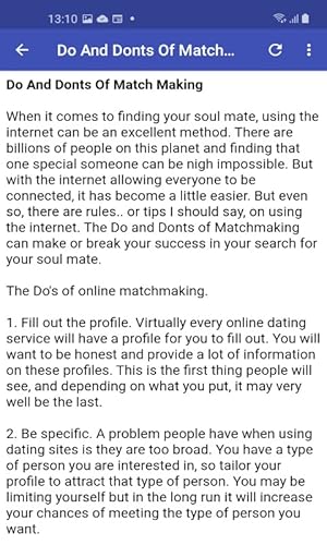 Dating Guide Vol 2