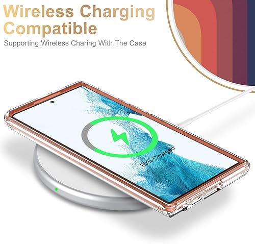 Miniatura 5 de Esdot Funda protectora para Samsung Galaxy S23 Ultra, de grado militar, resiste caídas de 21 pies (probado), con diseños modernos para mujeres y