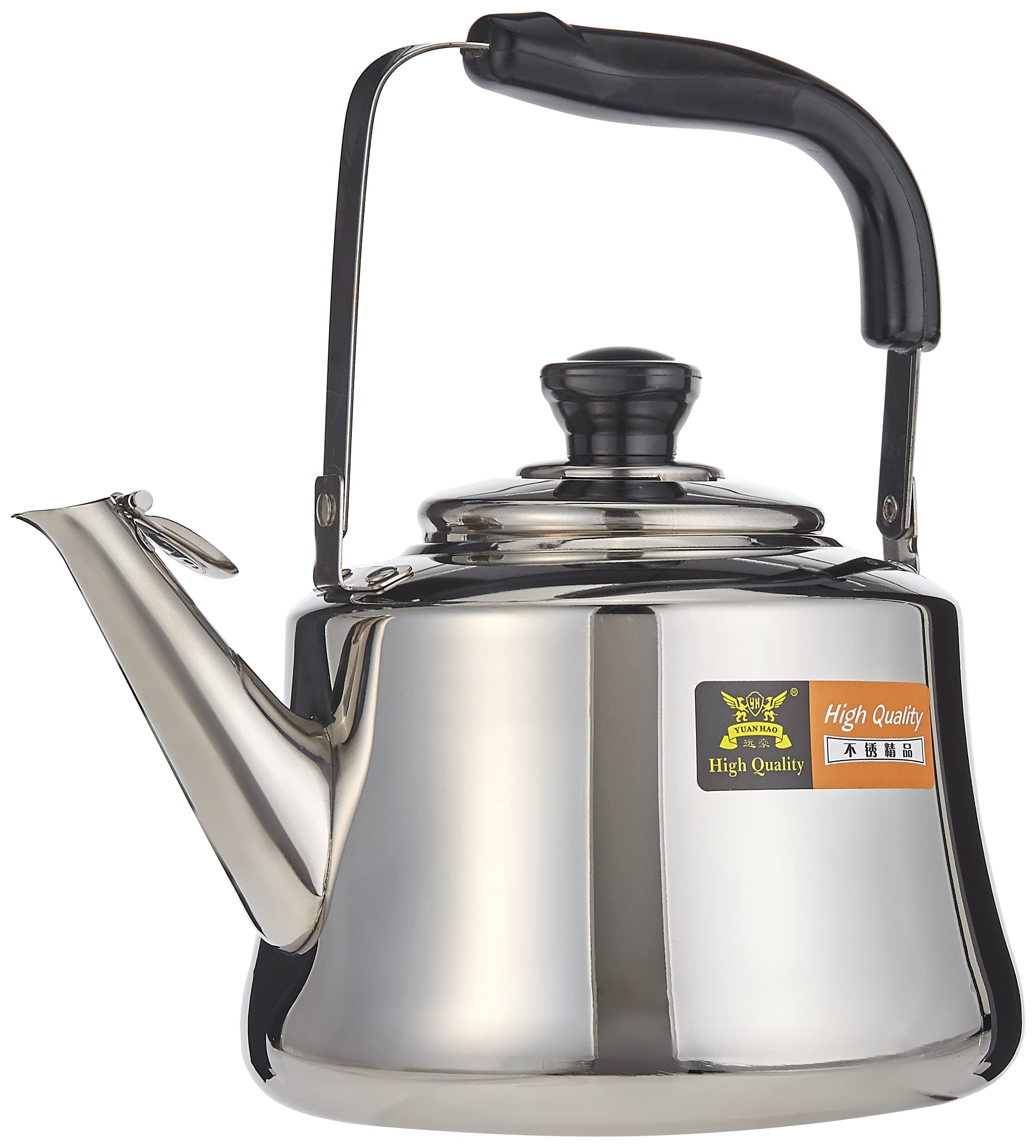 Raj Stainless Steel Kettle With Strainer, 3 Liter , STK002, Stove Top Tea Kettles , Hot Water Pot , Coffee Pot, Coffee Kettle