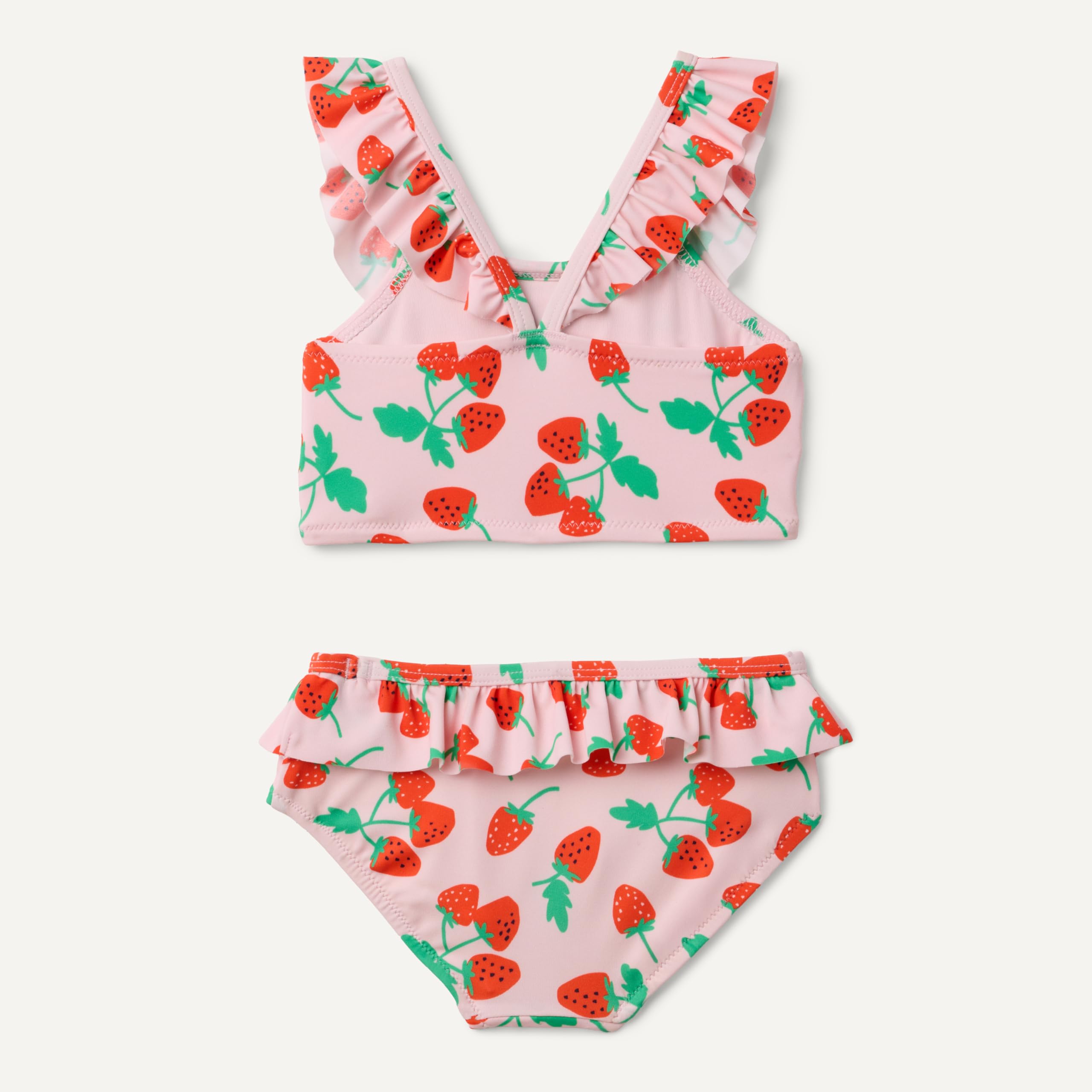 Amazon Essentials Mädchen Zweiteiliges Bikini-Set mit Rüschen