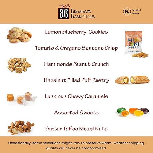 Miniatura 4 de Broadway Basketeers Condolences - Cesta de regalo gourmet, canastas de regalo de comida Kosher para la entrega, caja de paquete de cuidado perfecto