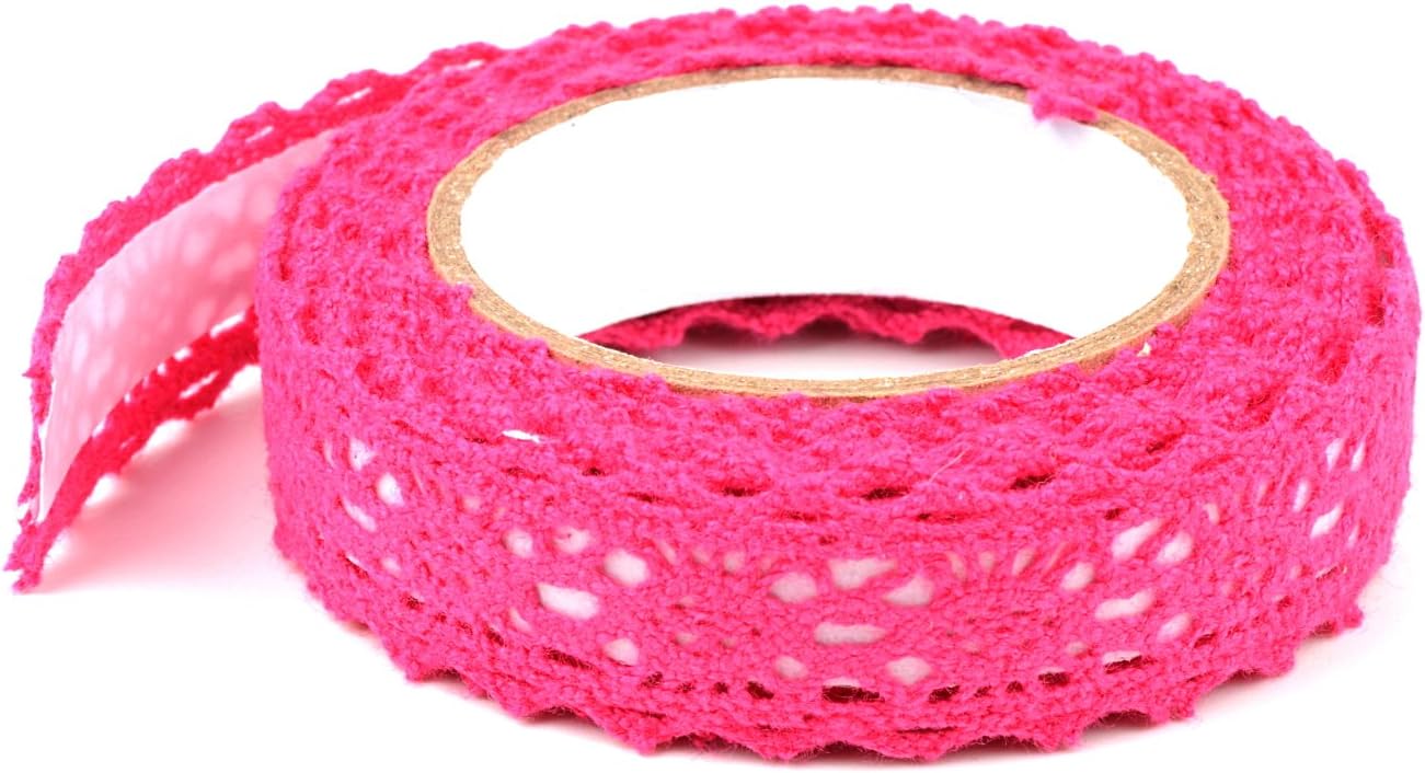SOFPLACE Spitzen-Klebeband – 6 Rollen Washi Tape Für Scrapbooking, Basteln, Karten & DIY-Projekte