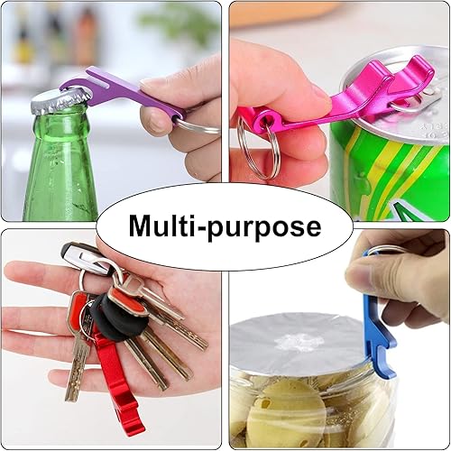 Miniatura 6 de 5 llaveros personalizados para abridor de botellas, recuerdos de boda a granel con logotipo grabado, texto personalizado, abrebotellas de latas de