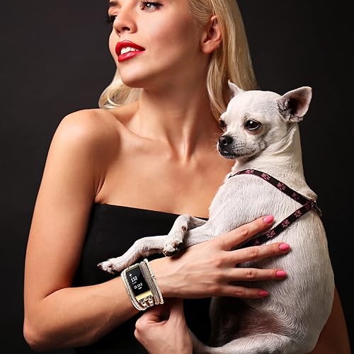 Miniatura 8 de Correa de cuero elegante compatible con Fitbit Charge 4 Charge 3, pulseras bohemias para mujer, correa de repuesto para accesorios Charge 4Charge