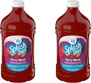 Splash Diet Berry Blend Flavored Beverage, 64 fl oz Bottle (Pack of 2)