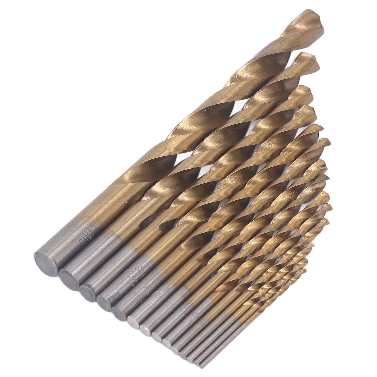 Juego De Brocas Para Madera Hoteche - 62 Piezas HSS, Incluye Brocas Espiral, Planas Y De Tres Puntas | Con Soporte Magnético Y Caja