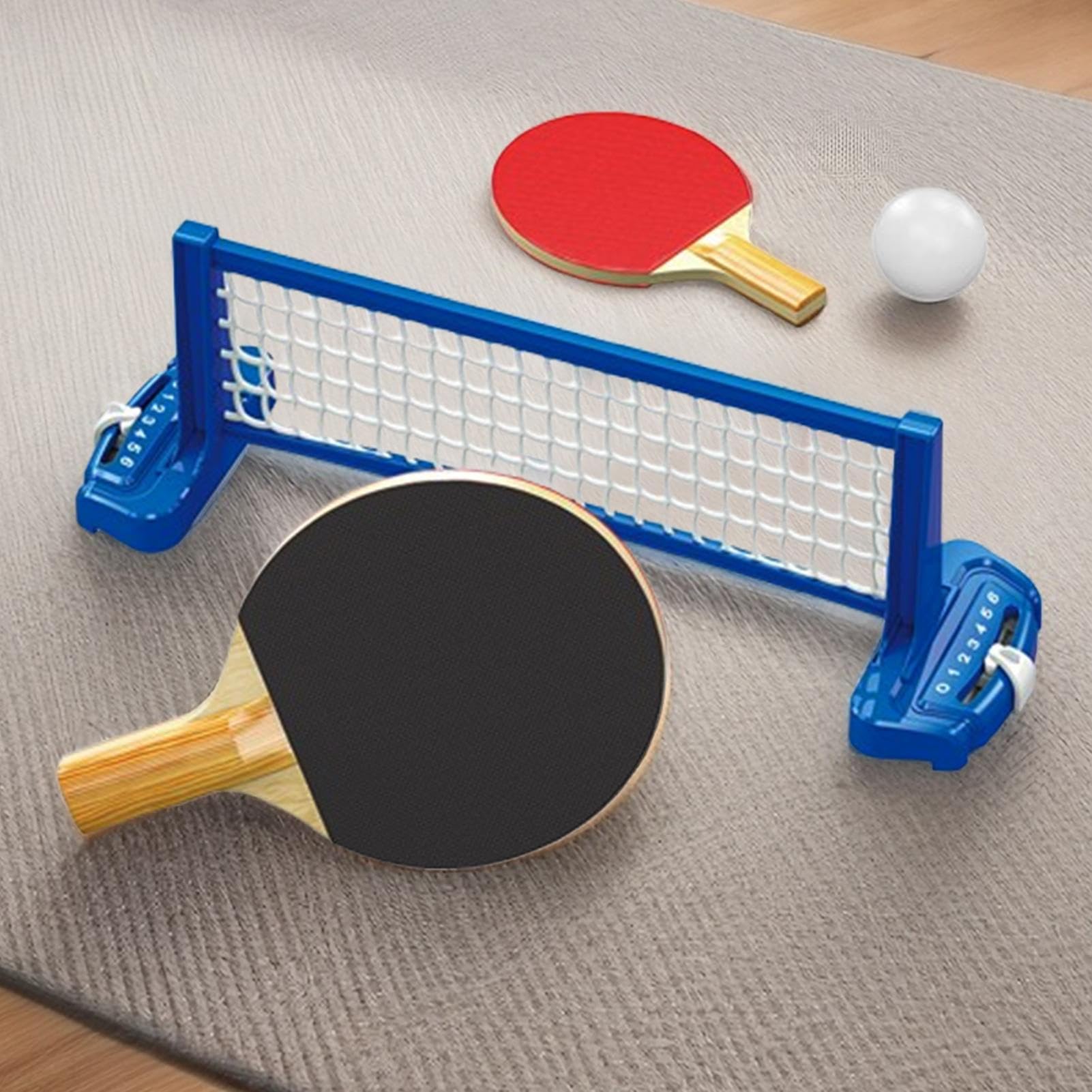 Set Gioco Tennis Tavolo,Gioco Sportivo Con Pallina Da Tavolo | Gioco Interattivo Per Adulti Adolescenti Famiglia Feste Viaggio Casa Scuola Compleanno Intrattenimento Indoor
