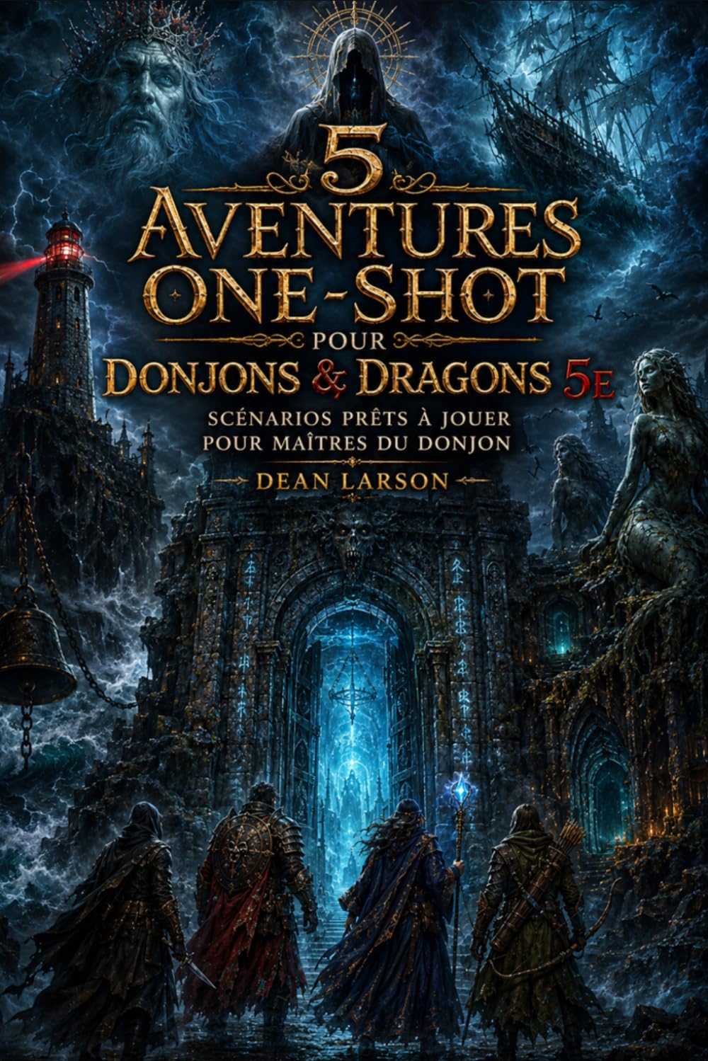 5 Aventures One-Shot pour Donjons & Dragons 5E Scénarios Prêts à Jouer pour Maîtres du Donjon: Horreur, Mystère, Dark Fantasy, Boss Épiques et Sessions de Deux Heures