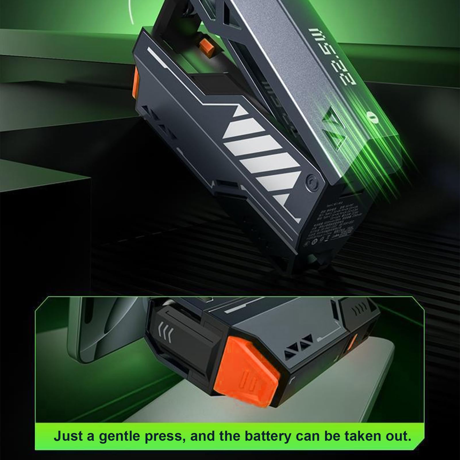 Asixxsix Power Bank, Batteria di Grande capacità da 5000 MAh Caricatore Portatile a Ricarica Rapida, Batteria Compatta e Leggera con Cordino per Lavoro, Viaggi, Escursionismo, Campeggio