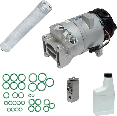 UAC KT 4873 A/C Compresor y kit de componentes, 1 paquete
