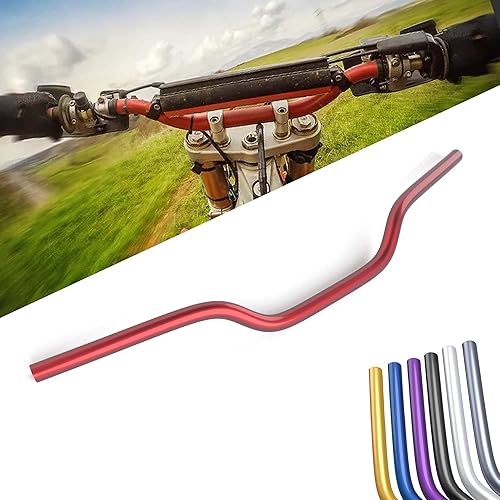 Miniatura 7 de Manillar universal de motocicleta de 78 pulgadas, 0.866 in, para KLX110 Ninja650r RFZ CRF70 TAO TAO SSR125 Grom, etc. ATV Pit Bike (negro)