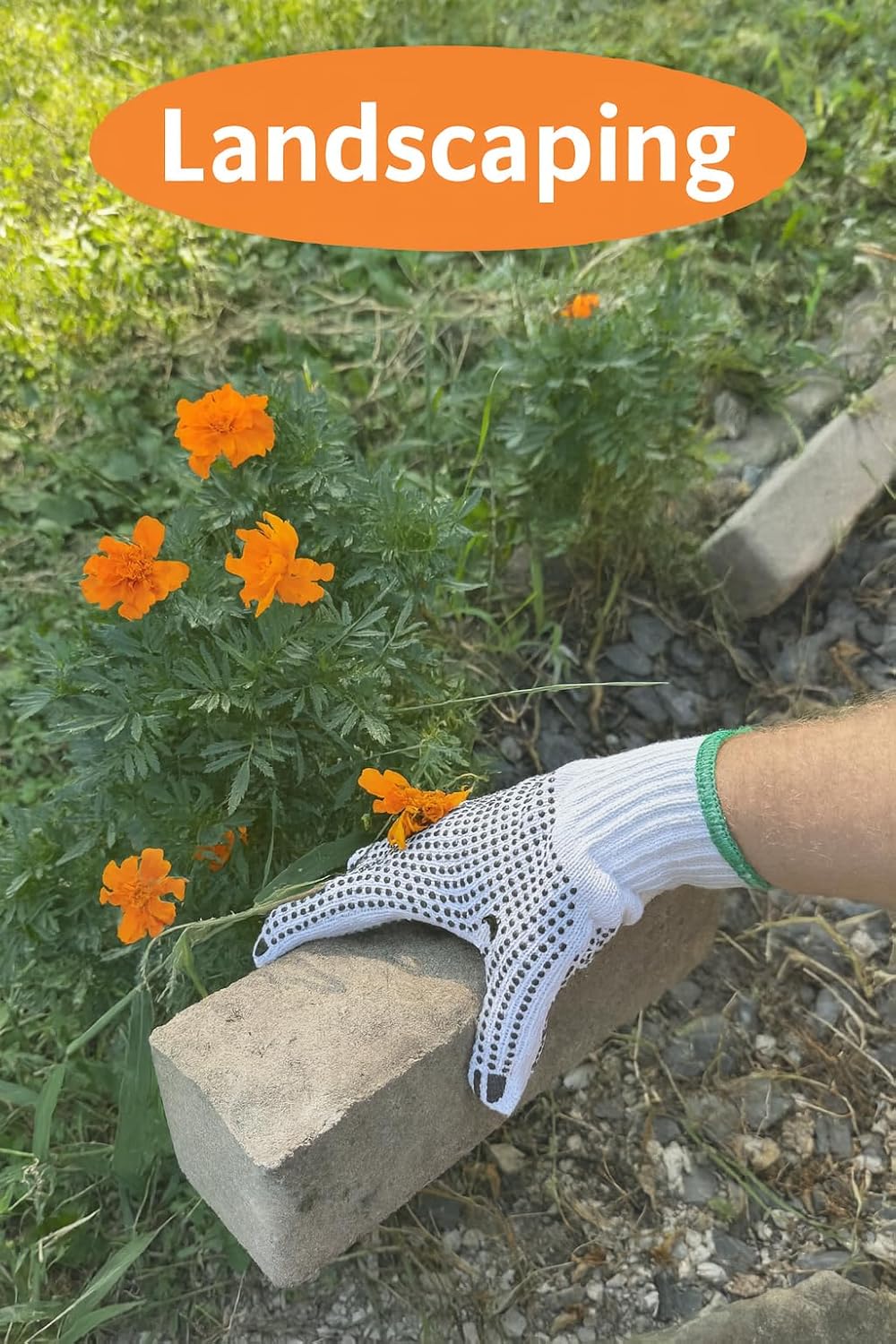 Double-Sided, Anti-Slip, Machine Washable, Unisex Gardening, Construction, Mechanics Gloves - Image 8