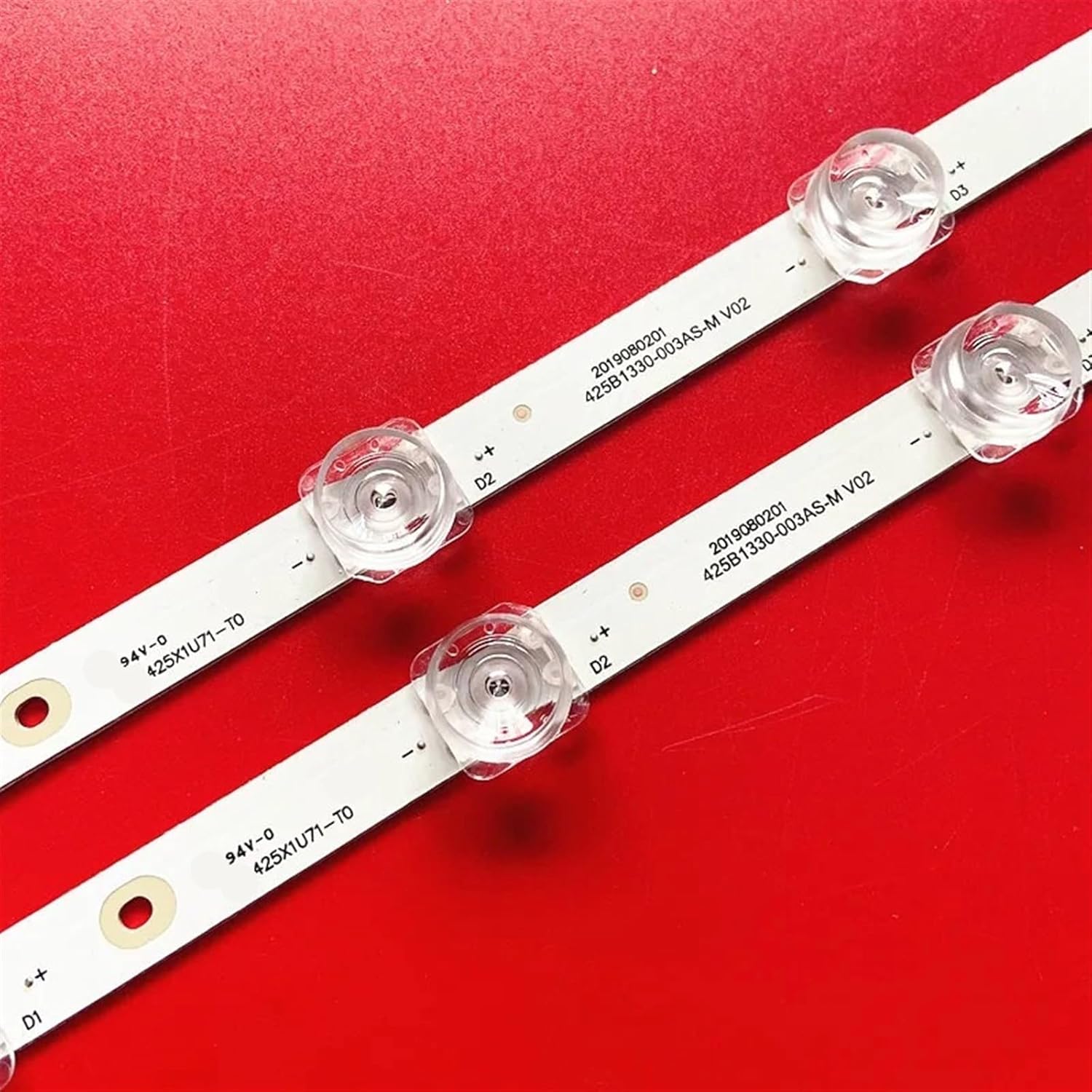 LED Backlight Bar 11LED Compatible with 43A7100FTUK 43AE7000FTUK H43A7300FTUK 430X1U81-T0L1 SVH425A09 CRH-BX43X1U513030T0211069