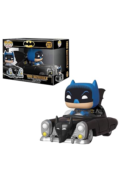 Funko Pop! Rides 80th-1950 Batman Batmobile Collectible Figure - DC Comics - Figura de Vinilo Coleccionable