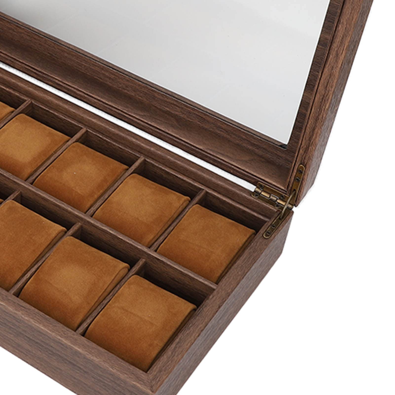 Scatola Organizer per Orologi, Custodia Porta Orologi a 12 Scomparti for Conservazione degli