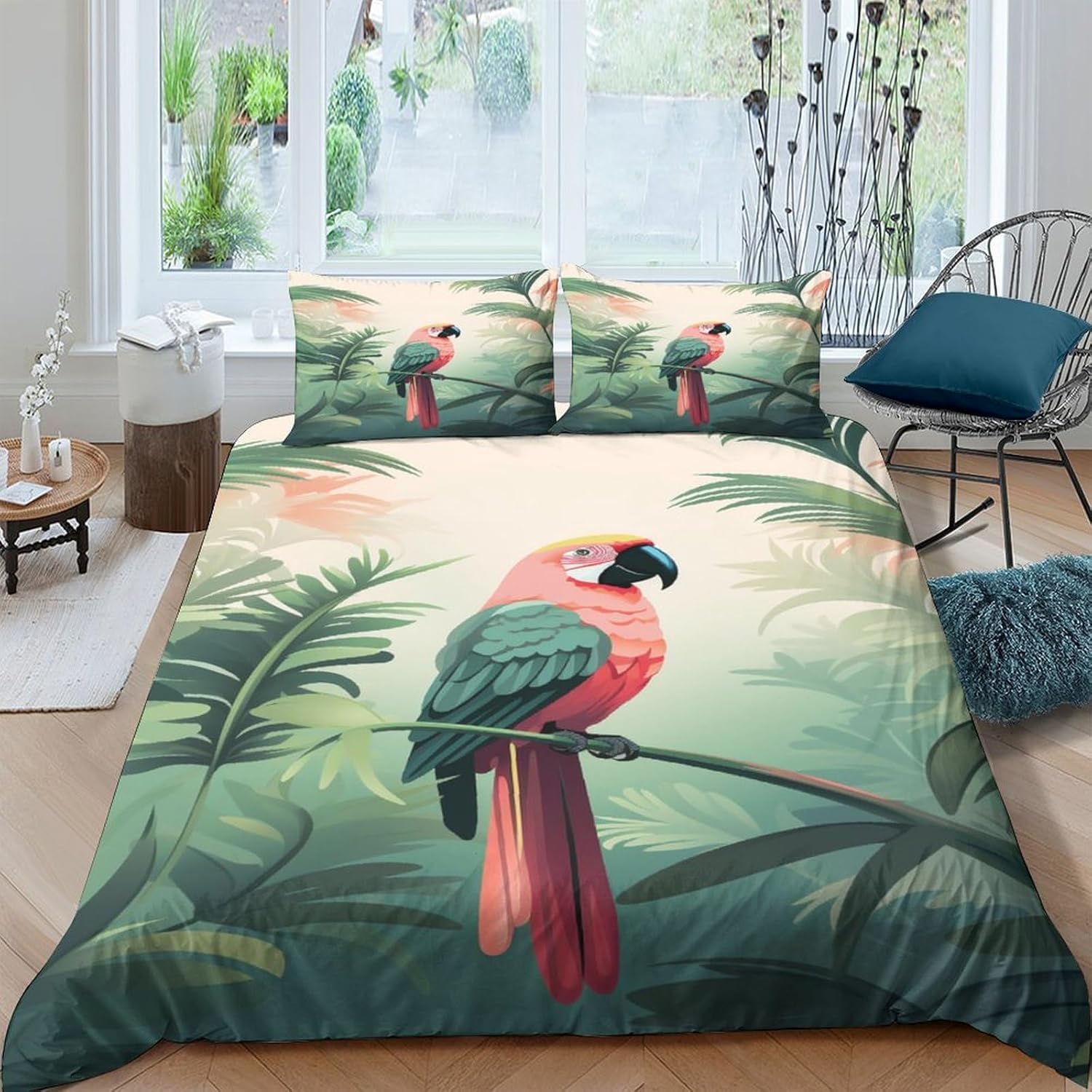 Housse de couette 260x230 bateau 3D en tissu microfibre ultra-doux anti-décoloration