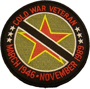 COLD WAR VETERAN MARCH 1946 - NOVEMBER 1989 PATCH - Color - Veteran Owned Business.