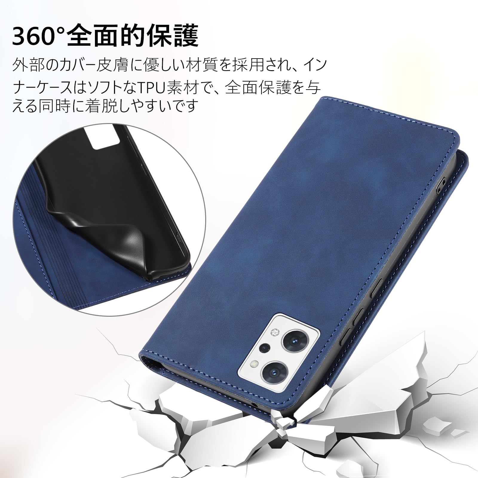 Amazon.co.jp: KWATUNG oppo reno7a 9a 手帳型 ケース oppo reno7 a