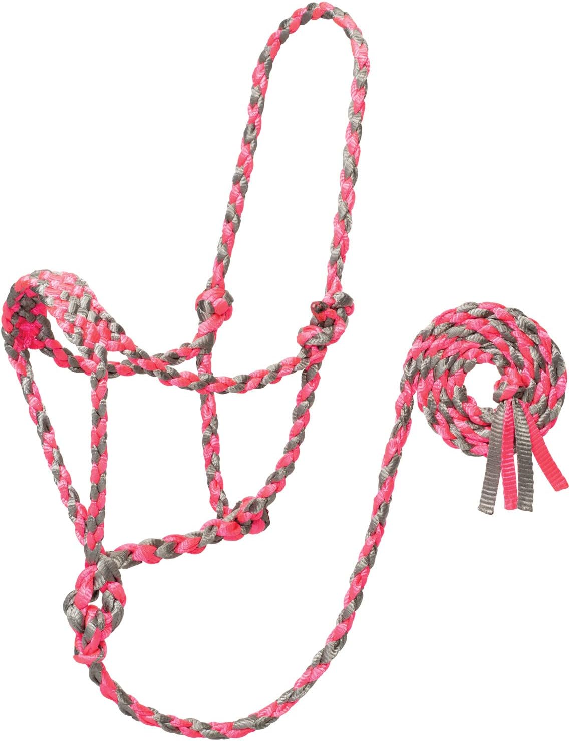 Weaver Leather Braided Rope Halter with 6' Lead