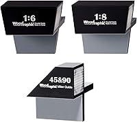 Vista 8 de Guía de sierra de cola de milano - Ángulo 1:6 para madera blanda - Herramienta magnética de carpintería de aluminio CNC para precisión de corte