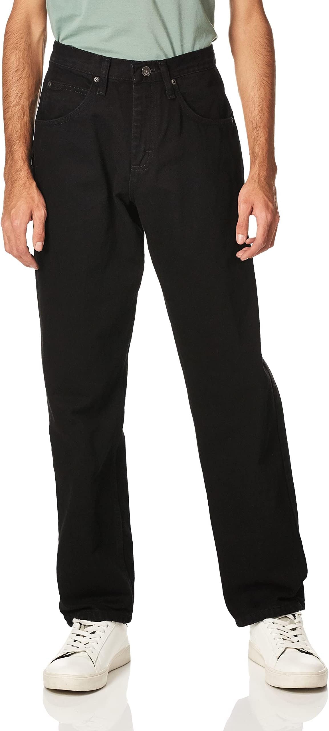 Wrangler Authentics Men's Classic 5-Pocket Relaxed Fit Cotton Jean