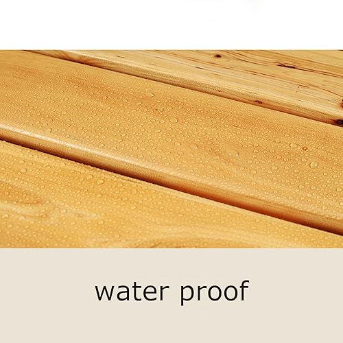 Miniatura 8 de KDDEON Tapete de ducha de baño, tapete de baño natural de bambú, diseño de listones, tapete de madera para baño, accesorios de baño, para uso en