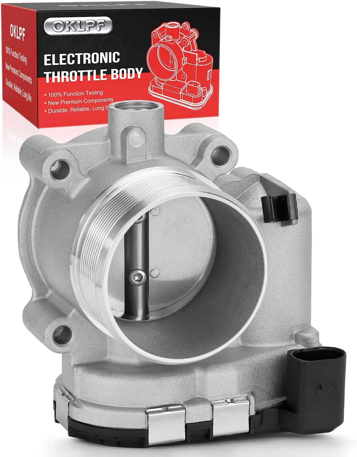 OKLPF Electronic Throttle Body Compatible with 2014 2015 2016 2017 Volkswagen Passat Beetle L4 1.8L 2L,2014 2015 2016 2017 2018 Volkswagen Jetta,Replace TB1255 TB1278 Throttle Body Assembly