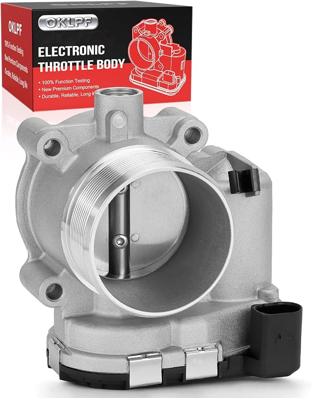 OKLPF Electronic Throttle Body Compatible with 2014 2015 2016 2017 Volkswagen Passat Beetle L4 1.8L 2L,2014 2015 2016 2017 2018 Volkswagen Jetta,Replace TB1255 TB1278 Throttle Body Assembly