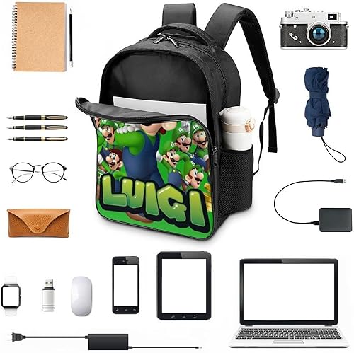 Miniatura 3 de Juego de mochilas de anime, mochila para portátil de dibujos animados, mochila escolar de 3 piezas para niñas, niños, adolescentes, escuela