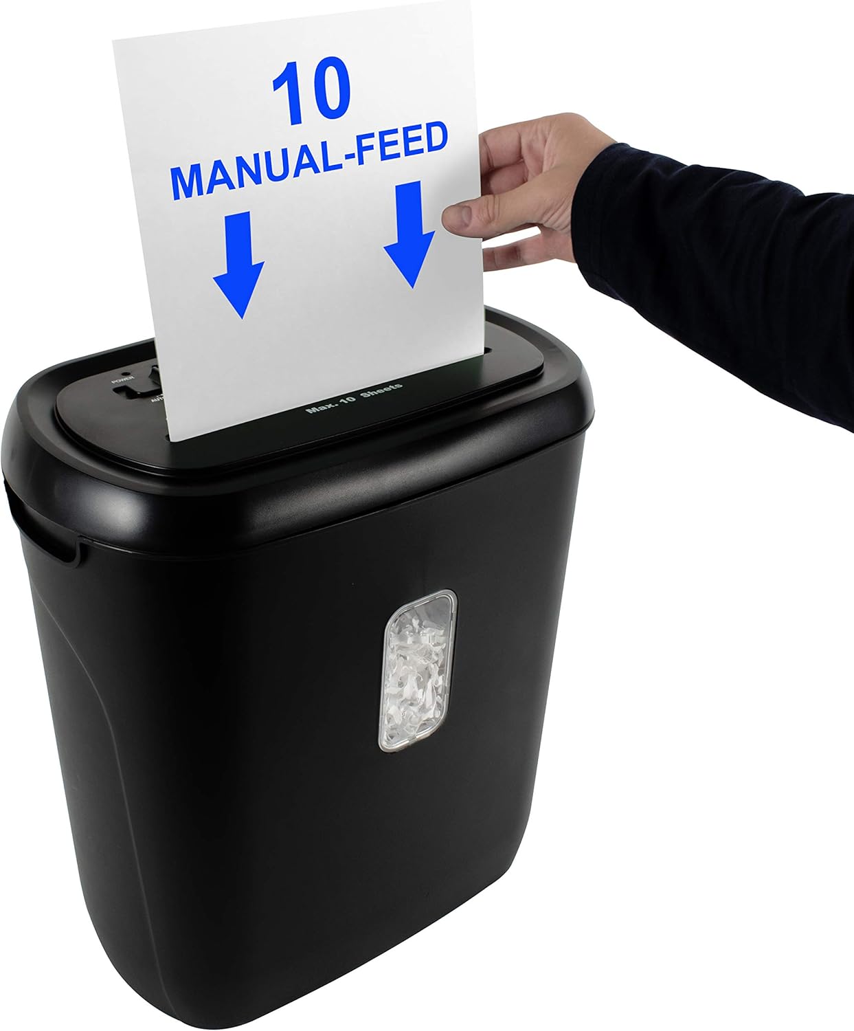 Best Cyber Monday 🔥 Royal Sovereign 10 Sheet Manual Cross-Cut Shredder (RDS-21C10)